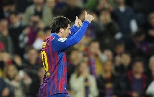  Lionel Messi - FC Barcelona (4) v Rayo Vallecano (0) - La Liga