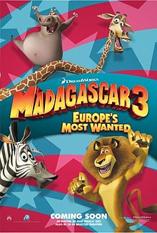  Madagascar 3:Europe's most wanted