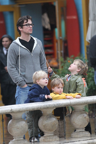  Matt Bomer Is Seen With One Of His Adorable Sons, Remains Swoontastic