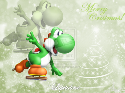  Merry क्रिस्मस from Yoshi!