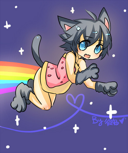  Nyan cat Girl~