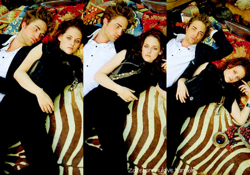  Robert Pattinson and Kristen Stewart: InStyle magazine