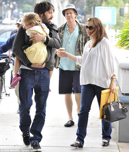 Ben and Jen with Violet