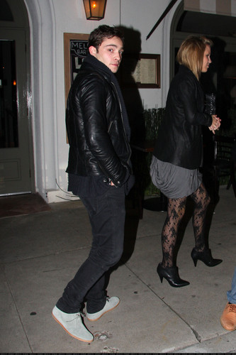  Claire Holt leaving Melrose Bar & Grill in West Hollywood - January 29, 2010.
