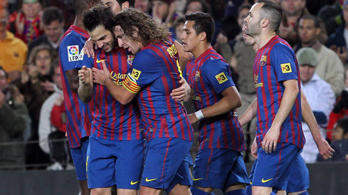  FC Barcelona (5) v Levante (0) - La Liga