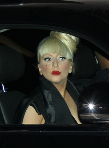  Lady Gaga arrving at KIIS FM's Jingle Ball 2011
