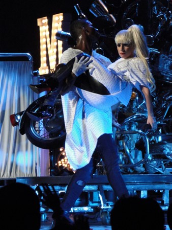  Lady Gaga performing live at KIIS FM Jingle Ball