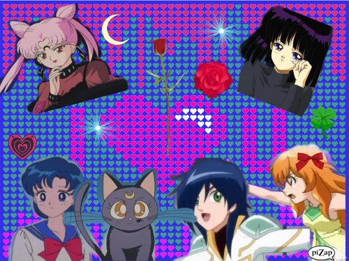  My favourite Bakugan and Sailor Moon girls