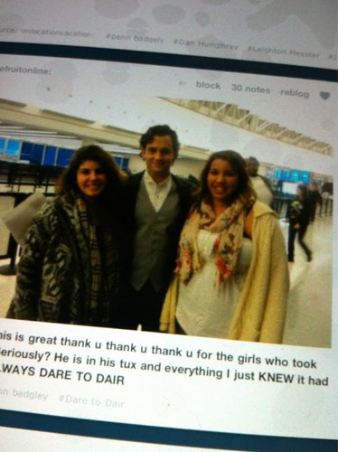 Proof that dan and blair were at the airport