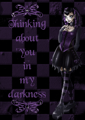  ☆ Thinking about wewe in my darkness