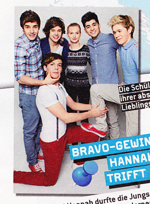  1D in "Bravo" magazine (Germany) ♥