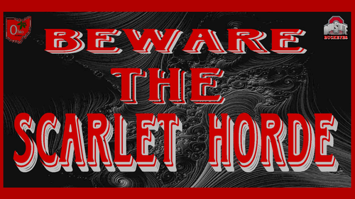  BEWARE THE SCARLET HORDE
