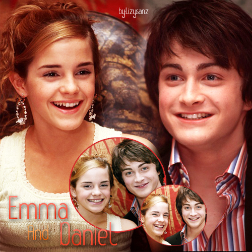  Daniel Radcliffe & Emma Watson