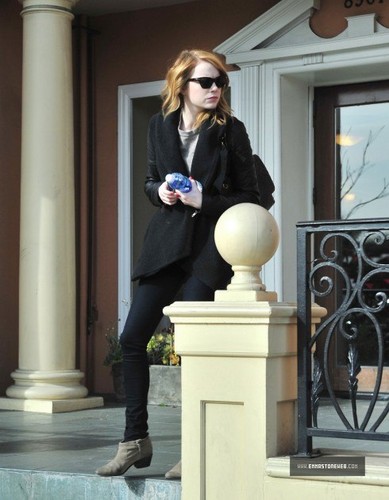  Emma Stone Out In Los Angeles on 12/03