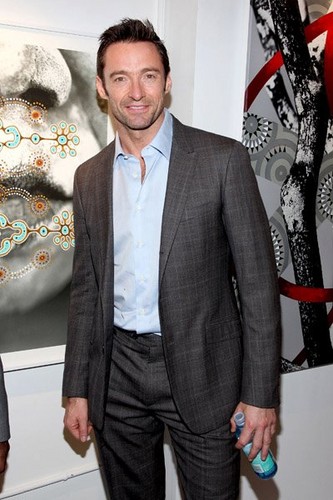  HUGH JACKMAN "Nomad Two Worlds" Russell James Exhibit Opening