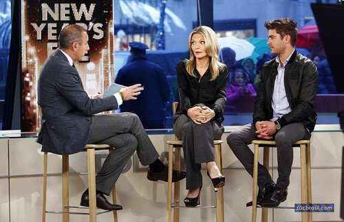 Zac Efron and Michelle Pfeiffer Today Show