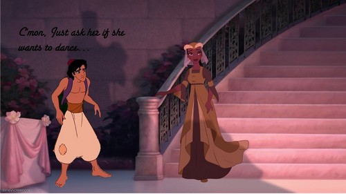 Aladdin and tiana