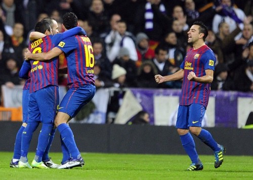  Alexis Sanchez - FC Barcelona (3) v Real Madrid (1) - La Liga