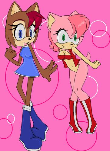  Amy&Sally: Switched roles.