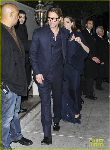  Angelina Jolie & Brad Pitt: 'Blood & Honey' After Party!