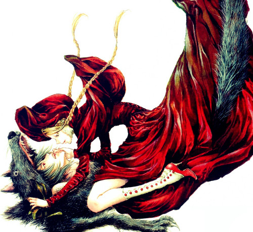  Grown-up Lenore and Ragamuffin in Little Red Riding капот, худ crossover