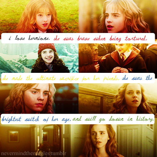  Hermione/Emma confessions
