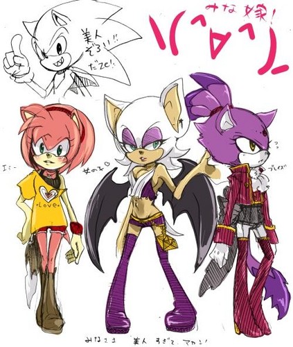  Sonic girls