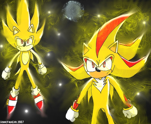 Super Sonic and Super Shadow
