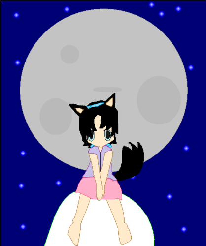 Suuki and the moon