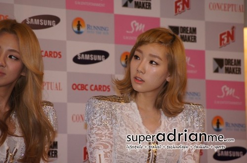  Taeyeon@Girls Generation Tour in Singapore Press Conference