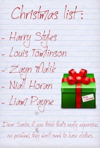  1D = Heartthrobs (Enternal Love) All I Want 4 Xmas Is 1D!! l’amour 1D Soo Much! 100% Real ♥