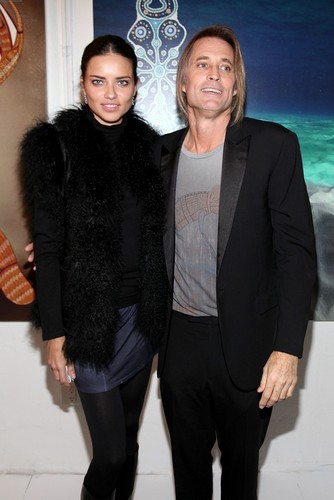  Adriana Lima attends the Nomad Two Worlds Russell James Exhibit Opening