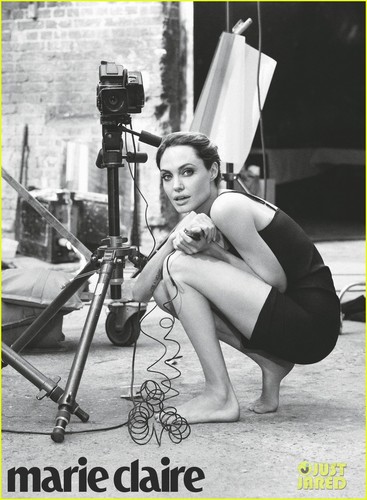  Angelina Jolie: 'Marie Claire' Pics