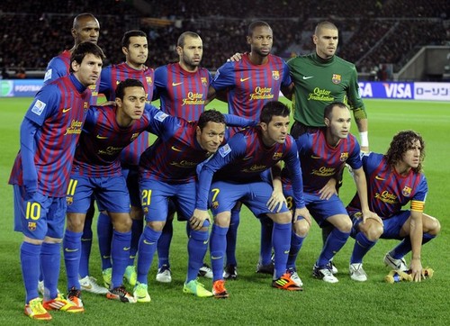  Carles Puyol - FC Barcelona (4) v Al-Sadd Sports Club (0) - FIFA Club World Cup [Semi Final]