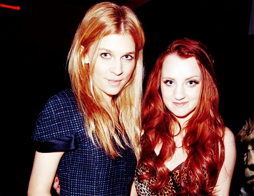  Clemence Poesy and Evanna Lynch