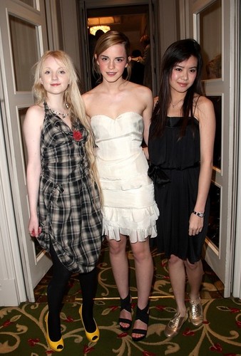  Emma Watson, Evanna Lynch, and Katie Leung