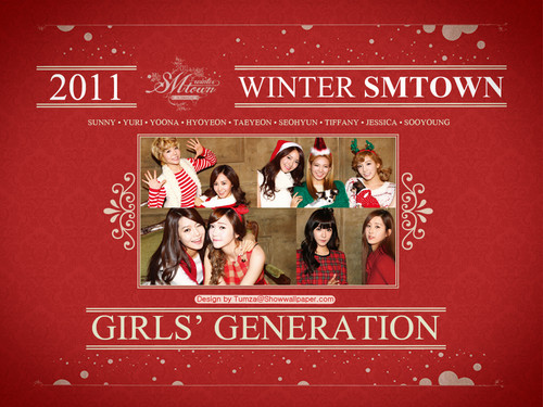  GIrls' Geenration SM Entertainment Winter Album "The Warmest Gift"