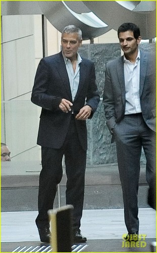  George Clooney: Sydney Departure!