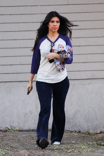  Kourtney Kardashian in LA