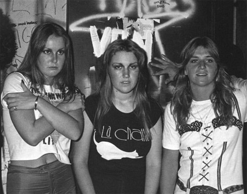  Lita, Sandy and Vicki in 1978