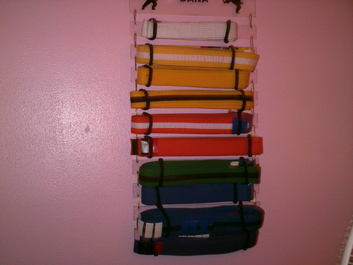 My belt racks