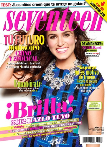  Nikki on the cover of "Seventeen" magazine [Mexico - December/January issue]