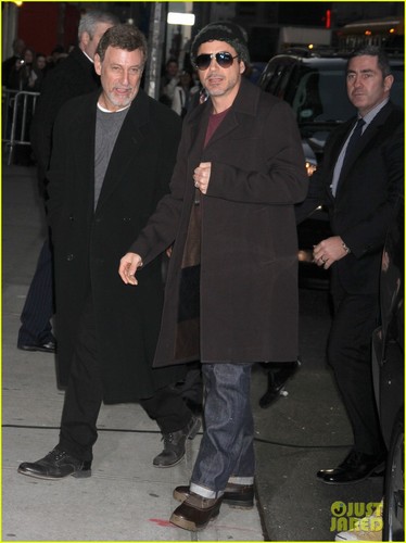 Robert Downey Jr.: Late onyesha with David Letterman!