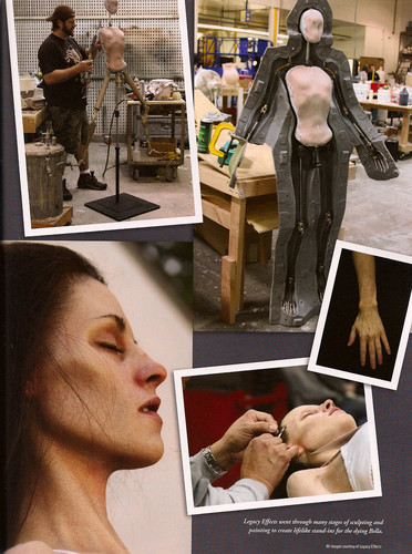 The Making of lifesize BD Bella dummy stand in 