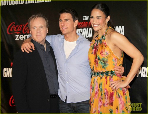 Tom Cruise & Paula Patton: 'Ghost Protocol' in Rio!