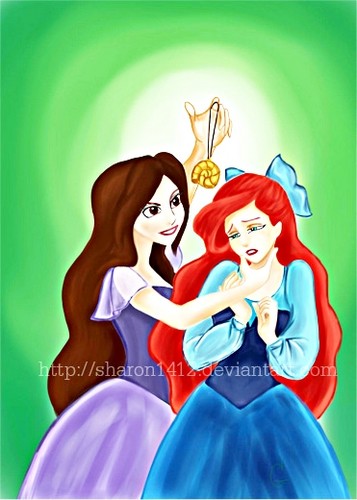  Walt Disney fan Art - Vanessa from "The Little Mermaid"