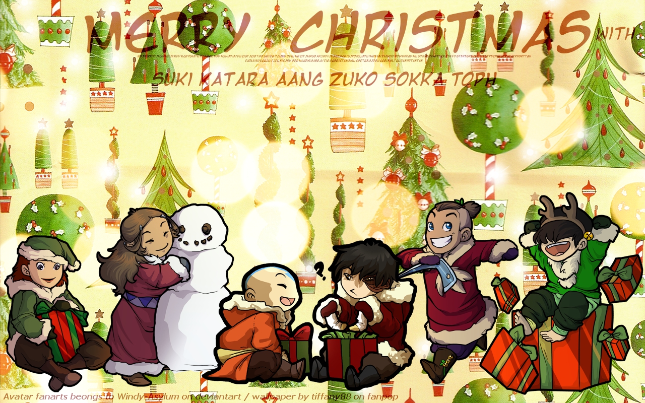 Avatar Christmas Gaang ♥ Avatar The Last Airbender Wallpaper