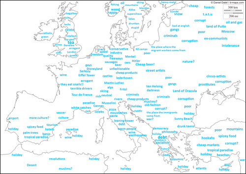  Europe from a Dane's pow