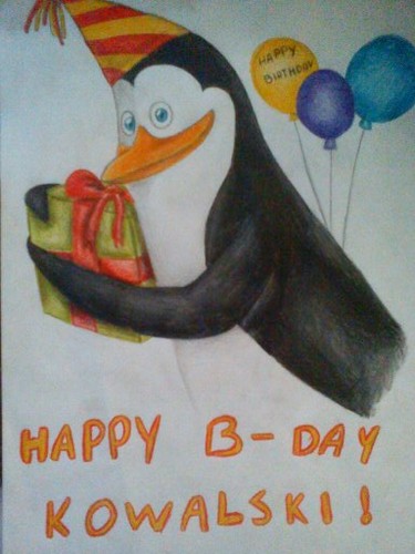 Happy birthday Kowalski !!!!!!! :D :D :D 