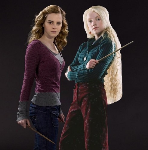  Hermione Granger and Luna Lovegood HBP